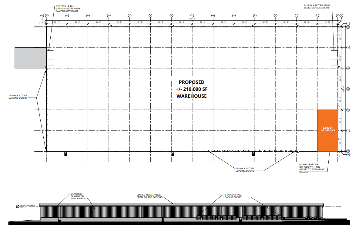 1501 Industrial Park Dr Floor Plan