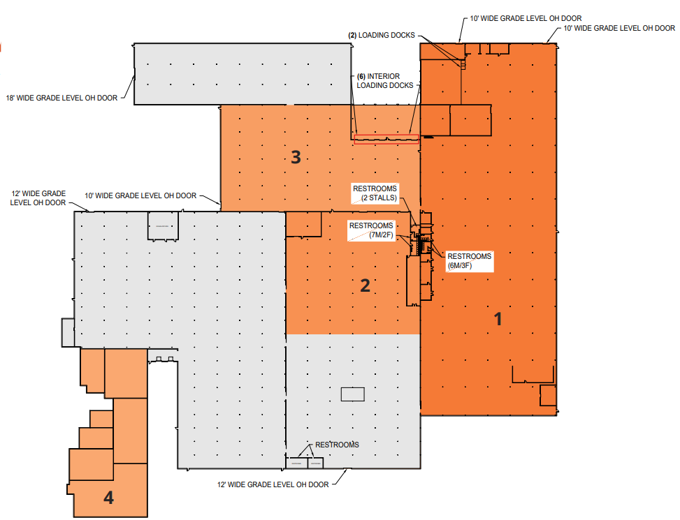 190 E. Polk Street Floor Plan