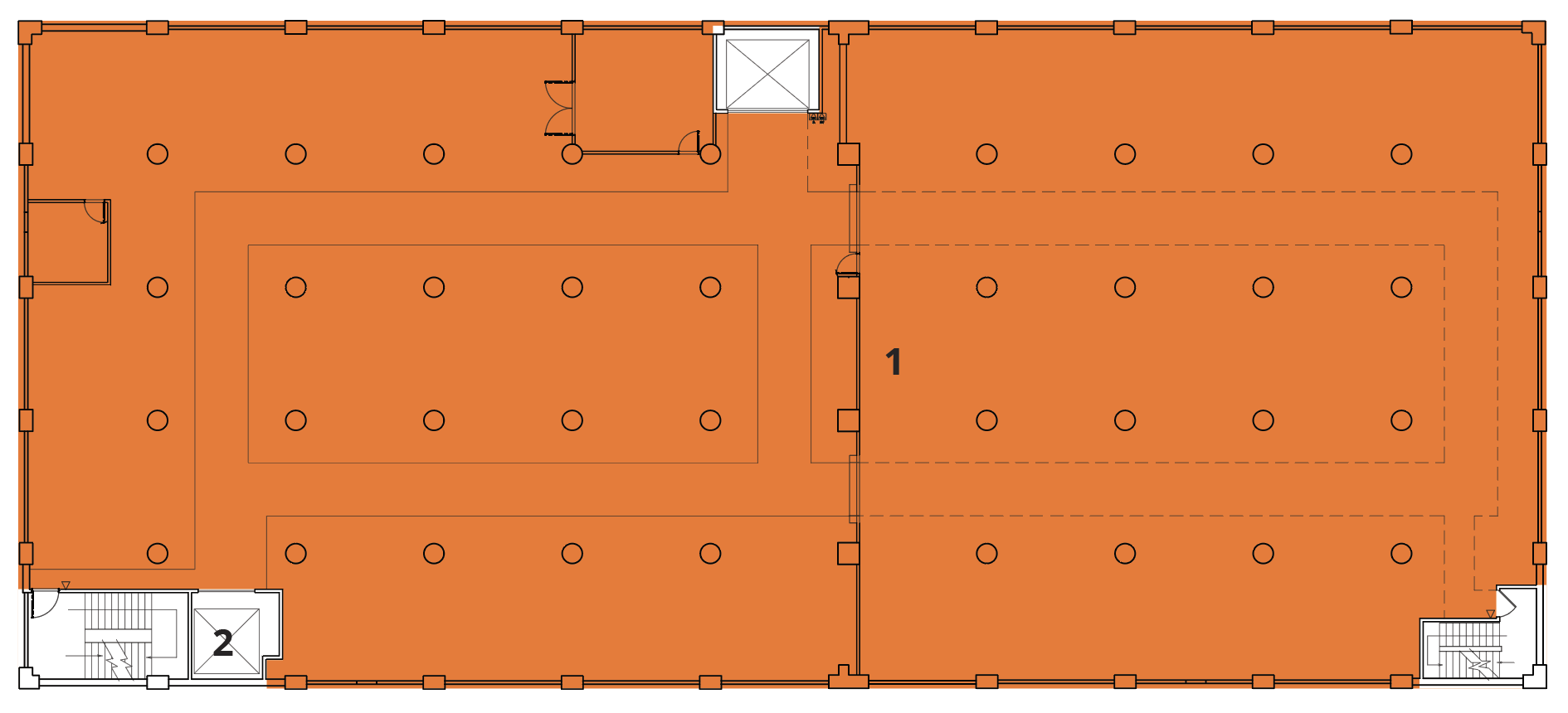 1101 Clark St (Building 38) Floor Plan