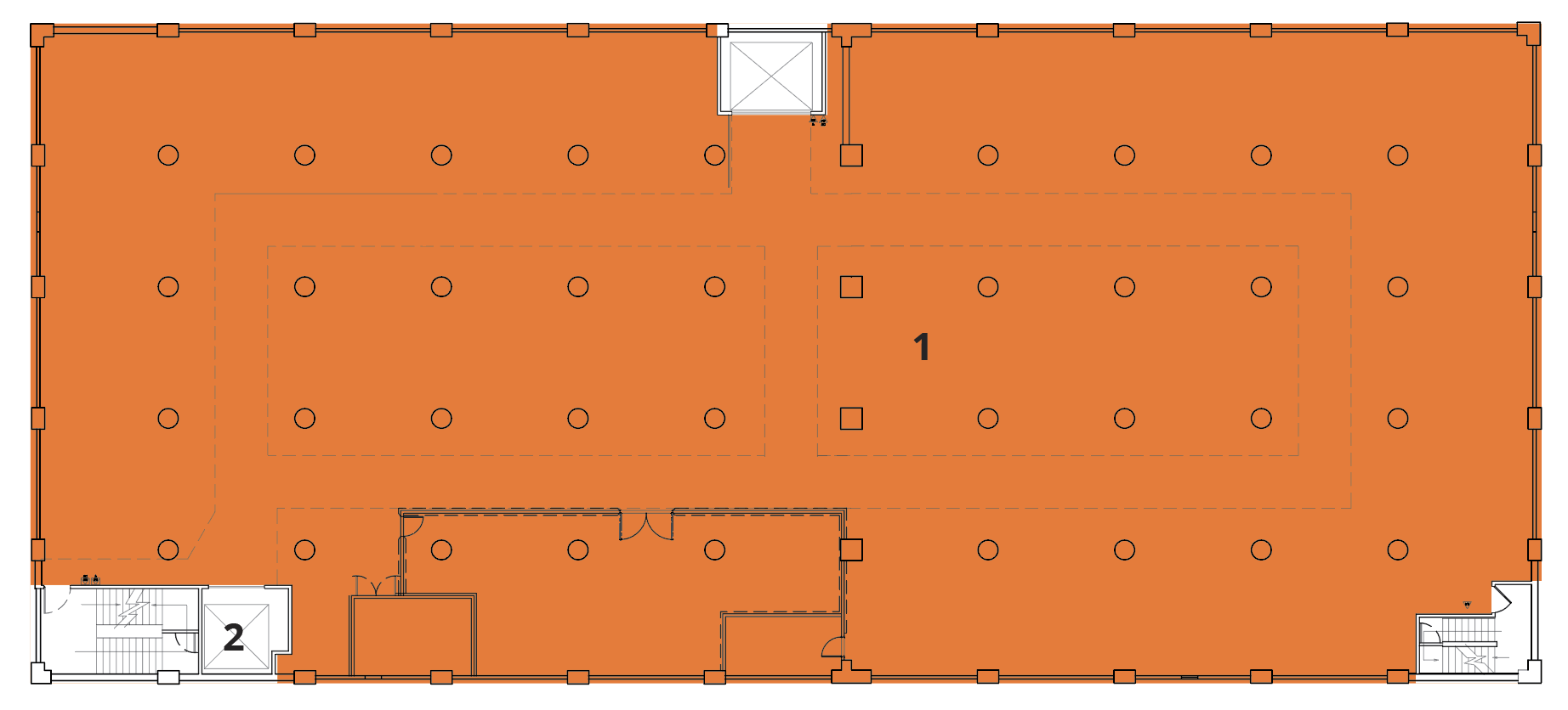 1101 Clark St (Building 38) Floor Plan