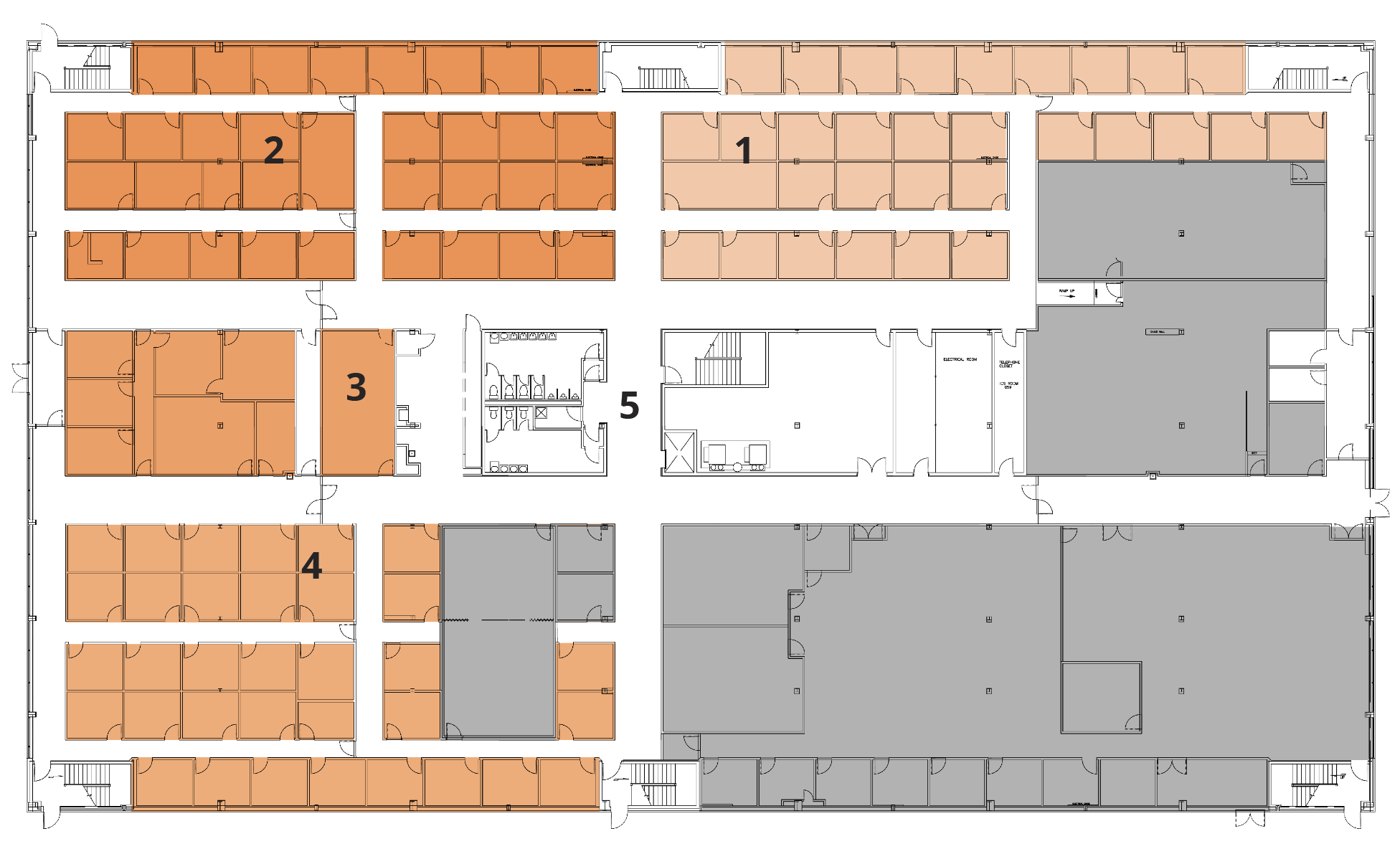 1901 Clark St (Building 250) Floor Plan