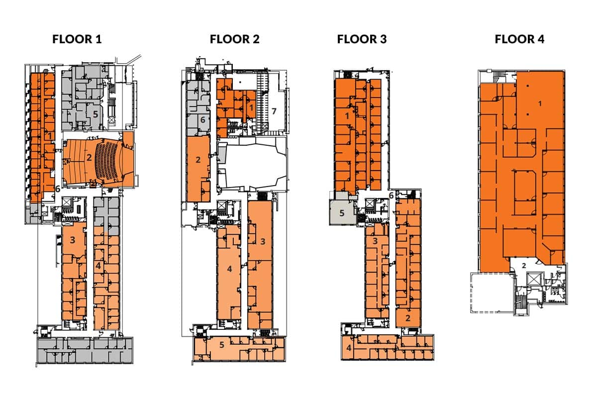 22 Adams Ave (Building 40) Floor Plan