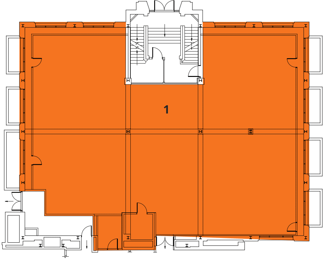 22 Adams Ave (Building 33) Floor Plan