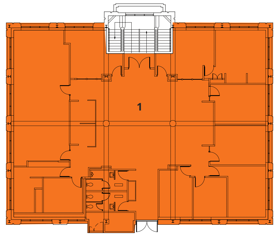 22 Adams Ave (Building 33) Floor Plan